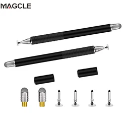 2 In 1 Stylus Tekening Tablet Pennen Capacitieve Scherm Caneta Touch Pen Voor Mobiele Android Telefoon Smart Potlood Accessoires Nieuwste