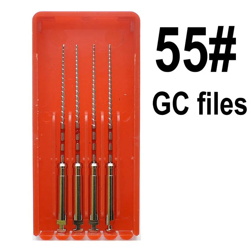 4PCS/Pack Dental Gutta Condensor Metal Drills Rotary Files Dental Clinic Instrument For Root Canal Treatment Dentist Tool