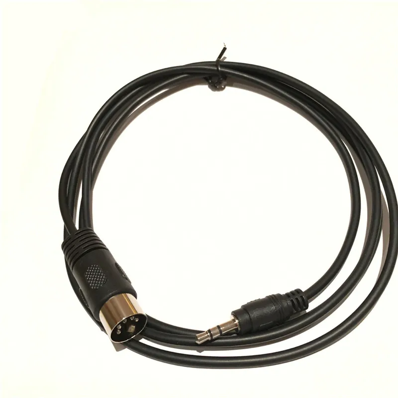 Din 5Pin wtyk 5 pin męski do 3.5mm złącze Stereo kabel Audio 0.5m 1.5m 3m