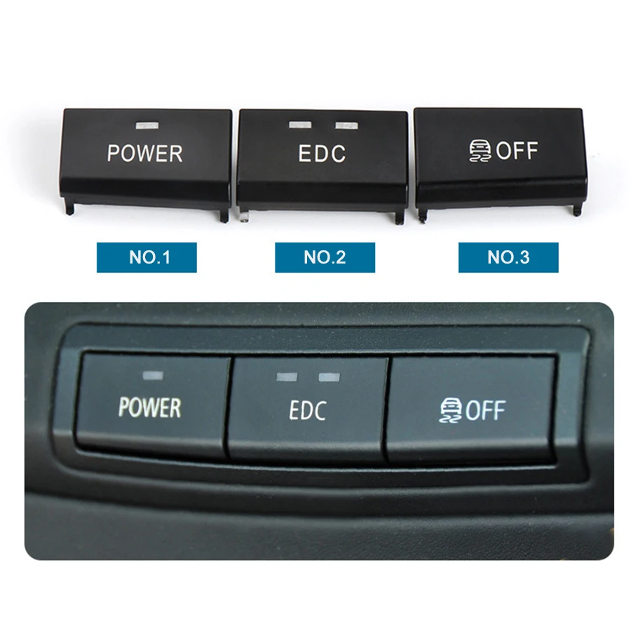 

Car Center Console Switch Button Multi-function Switch OFF EDC POWER Button for BMW 3 Series M3 E90 E92 E93 61317841136