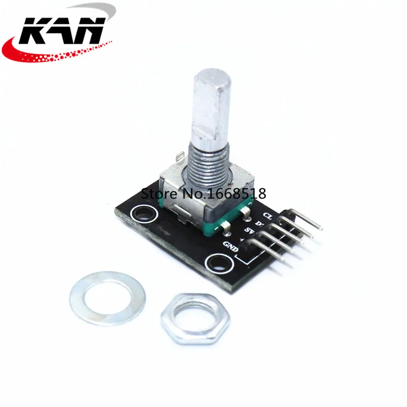 1 Buah Modul Encoder Putar 360 Derajat Saklar Sensor Bata Pengembangan KY-040