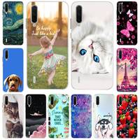 Silicone Case For Xiaomi Mi CC9 CC 9 Meitu Phone Case Cat Cute Soft TPU Cover Bumper For Xiaomi CC9 Mi CC9 CC 9 CC9E Back Cover