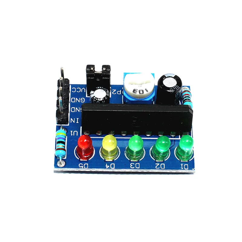 Ka2284 nível indicador módulo de circuito 5 pontos led power/áudio música melody display módulo