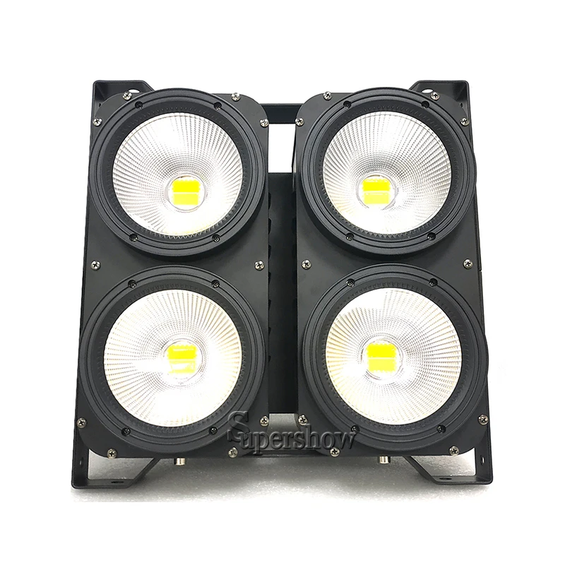 

2in1 Warm White + Cool White 2*2 Matrix 4*100w Led Cob 4 Eyes Audience Blinder Effect