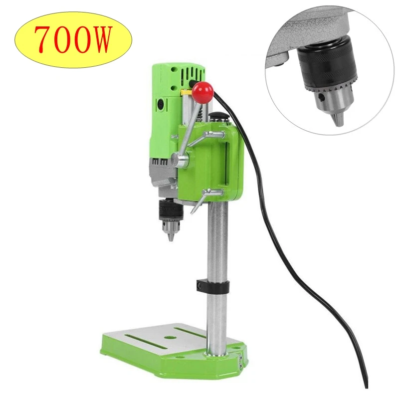 

220V Bench Drill Stand 710W Mini Electric Bench Drilling Machine DIY Wood Metal Drill Chuck 1-13mm Electric Drill Power Tools