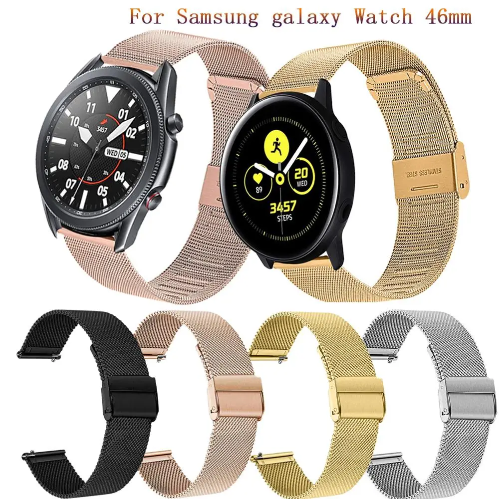 

For Samsung Galaxy Watch 46mm luxury Milan Bracelet Strap For Samsung S3 Frontier sport Milan Fashion Strap Wristbands Accessory