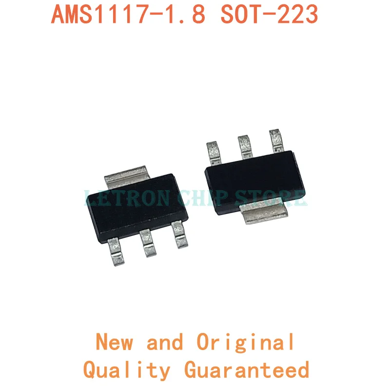 

10 шт. AMS1117-1.8 SOT223 AMS1117-1.8V СОТ-223 AMS1117 1,8 1117 1,8 V LM1117 SMD Напряжение регулятор Новый и оригинальный IC Чипсет