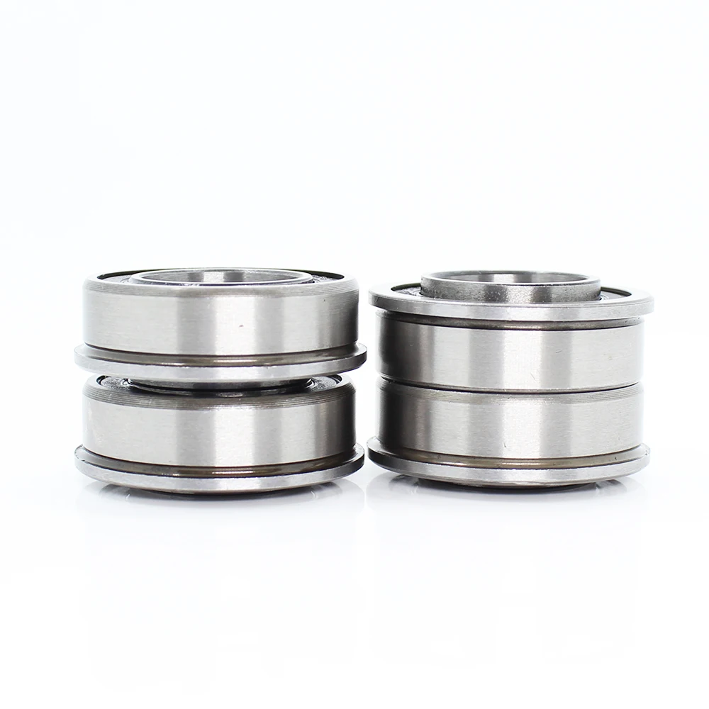 4pcs f6003 f6003rs lager F6003-19-2RS 19x35x11mm ABEC-1 flansch kugellager F6003-RS garten wagen radlager – Detail 10