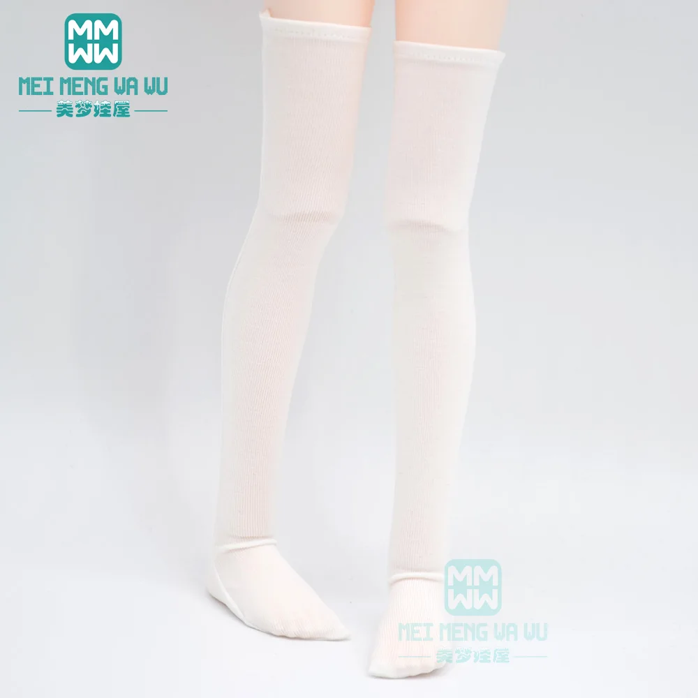 BJD accessories fit 1/3 1/4 1/6 BJD doll Black and white striped socks doll