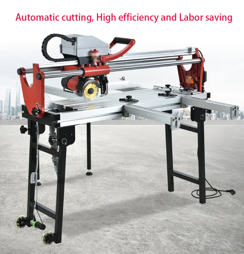 

1.2M Full-Automatic Universal Large Electric Table Tile Cutting Machine Multifunctional Dust-free Ceramic Tile Cutter 45 Degree