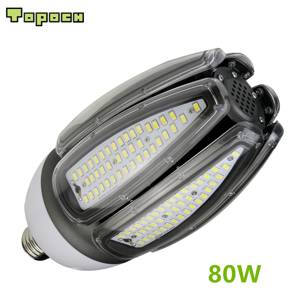 

Tokili HID Replacement Bulb Olive Lamp LED 80W UL CE List E40 Base 250W HPS Retro 100-277V for High Bay Garden Square Fixtures