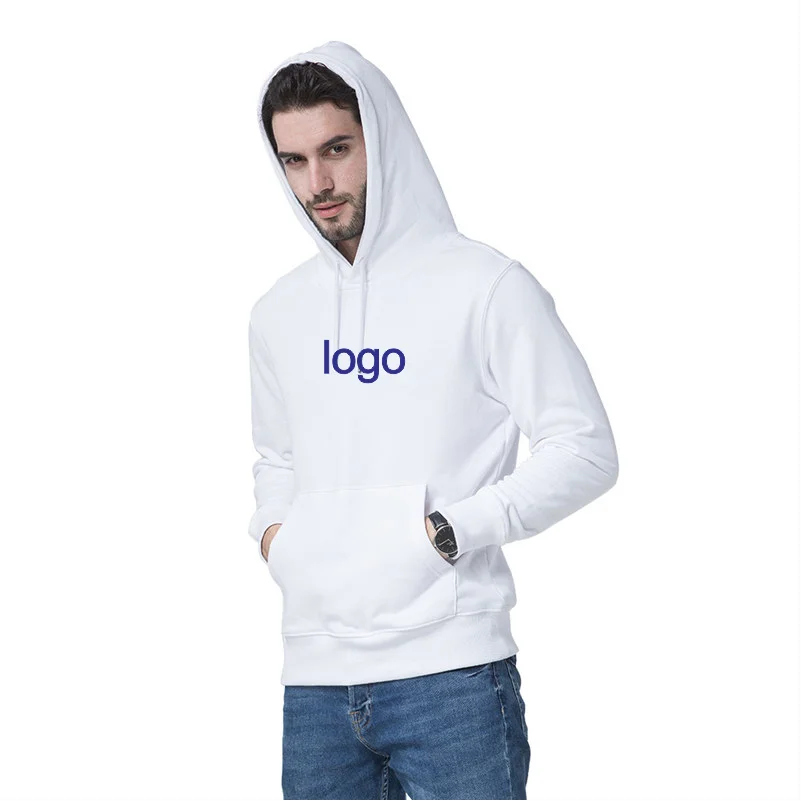 YOTEE High-end Cotton Hooded Hoodies  Logo Custom Embroidery Group Personal Logo Custom Hooded Hoodies