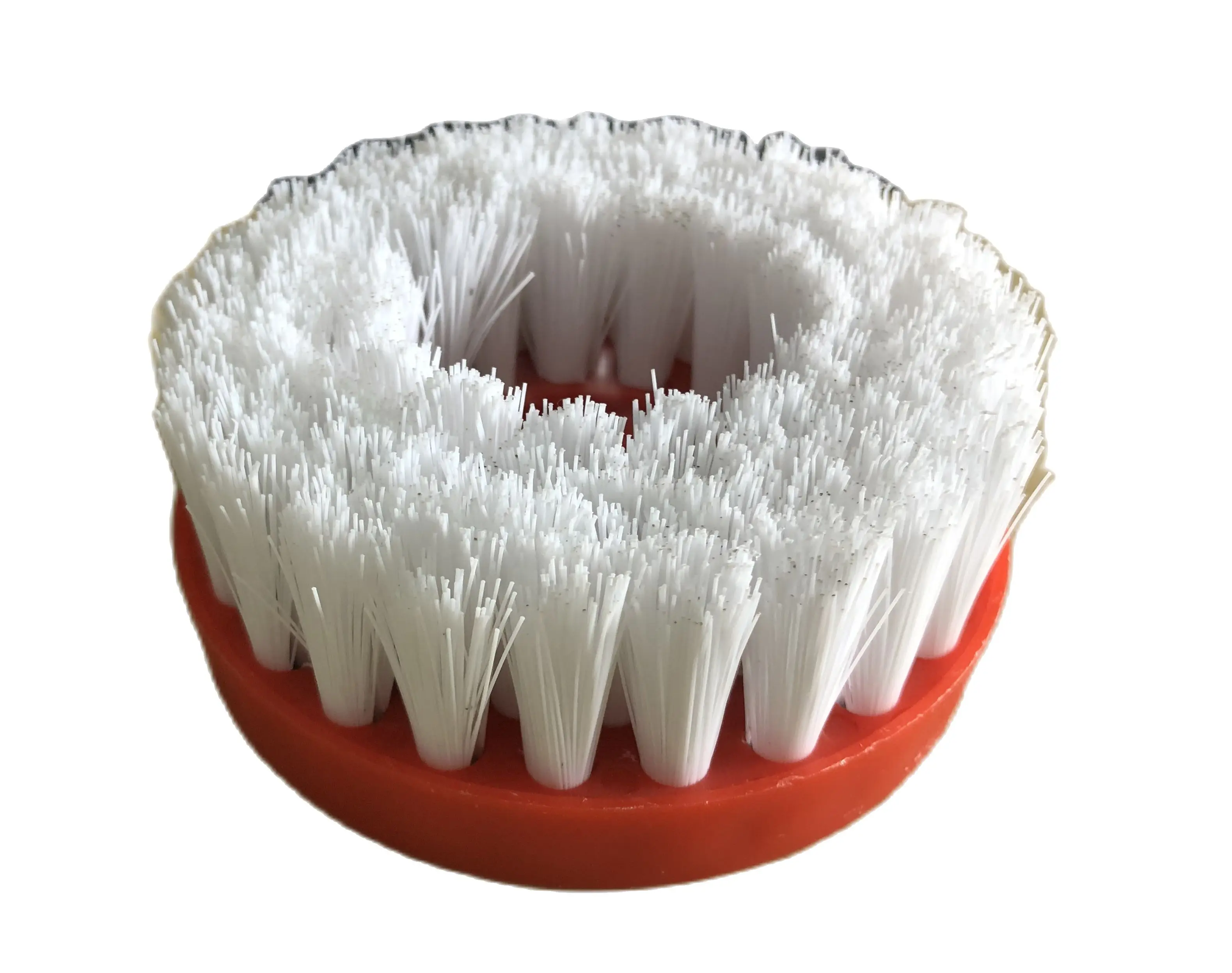 4 Inch Circular Antique Brush For Cleaning Surface Nylon Polishing Brush For Stone Marble Granite And Floor Cleaning