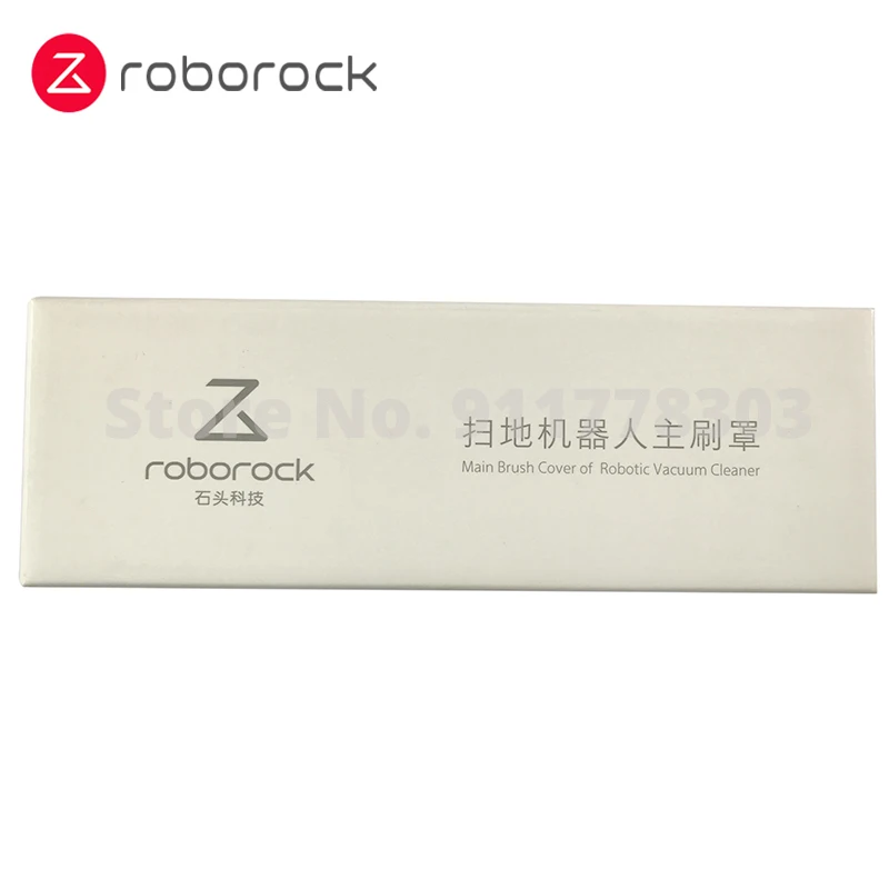 Original Roborock Main Brush Cover of Robotic Vacuum Cleaner S5 S6 S5 Max S6 Pure S6 MaxV Xiaowa S4 Accessories