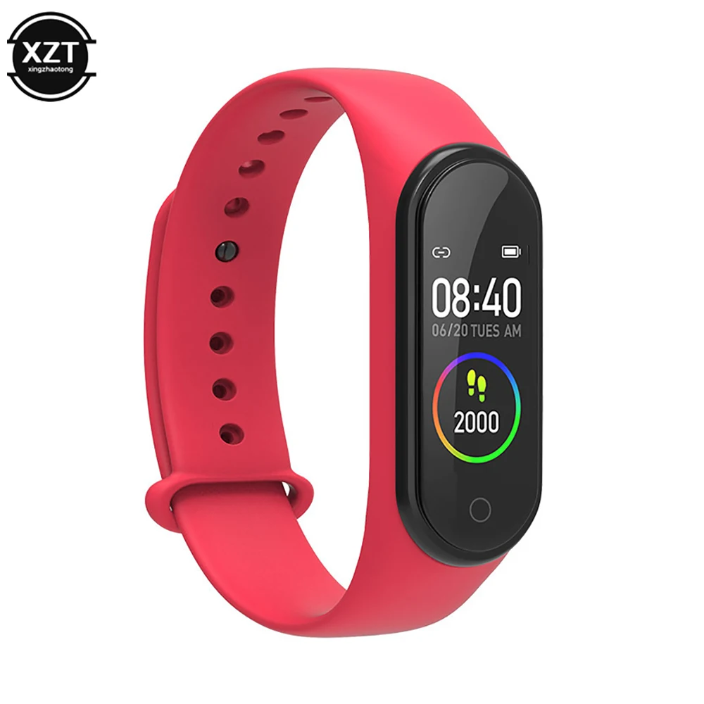 Novo relógio inteligente pulseira ip65 à prova dwaterproof água relógio de pressão arterial monitor freqüência cardíaca fitness rastreador chamada