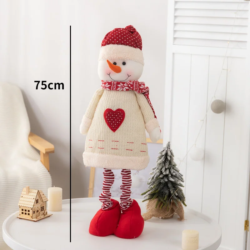 Big Dolls Decorations for Home, Christmas Tree Decorations, Innovative Elk, Santa, Snowman Decor, Hot Styles, 2022