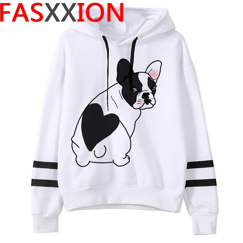 

French Bulldog hoodies femme hip hop Ulzzang streetwear women hoddies sweatshirts grunge