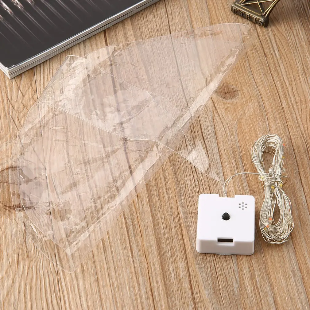 1pc Inflatable Toy Bobo Balloon LED Light Parties Hanging Decoration Flash Lighting for Concert Clubs Wedding