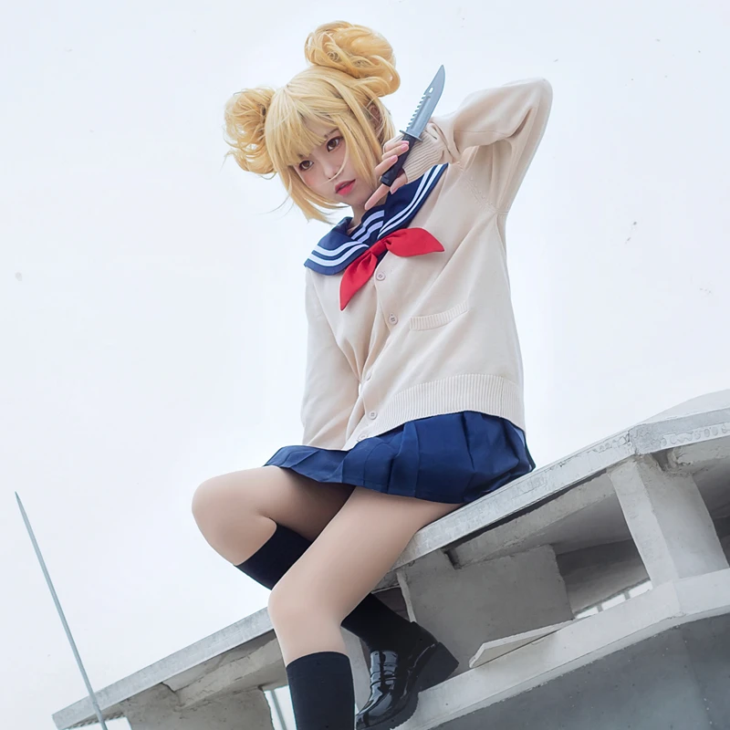 

Himiko Toga Harajuku Lolita Skirt Cosplay Costume Boku no Hero My Hero Academia Plus Size JK Uniform Anime Kawaii School Girl