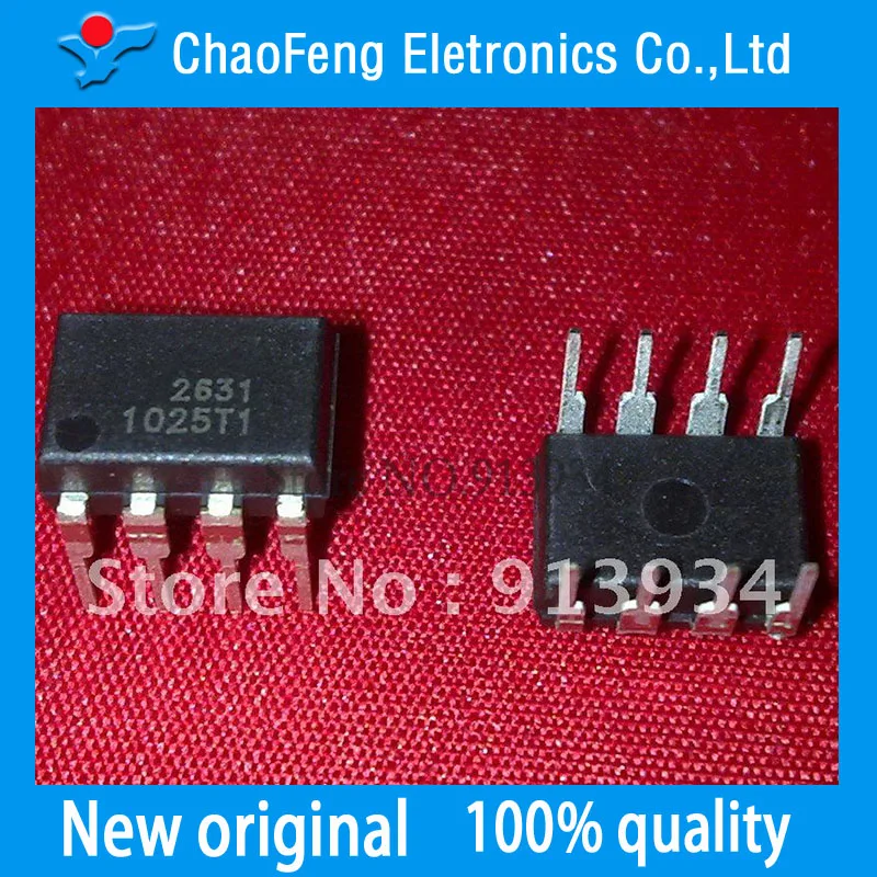 

10 шт. HCPL2631 HCPL-2631 A2631 DIP-8 новый оригинальный