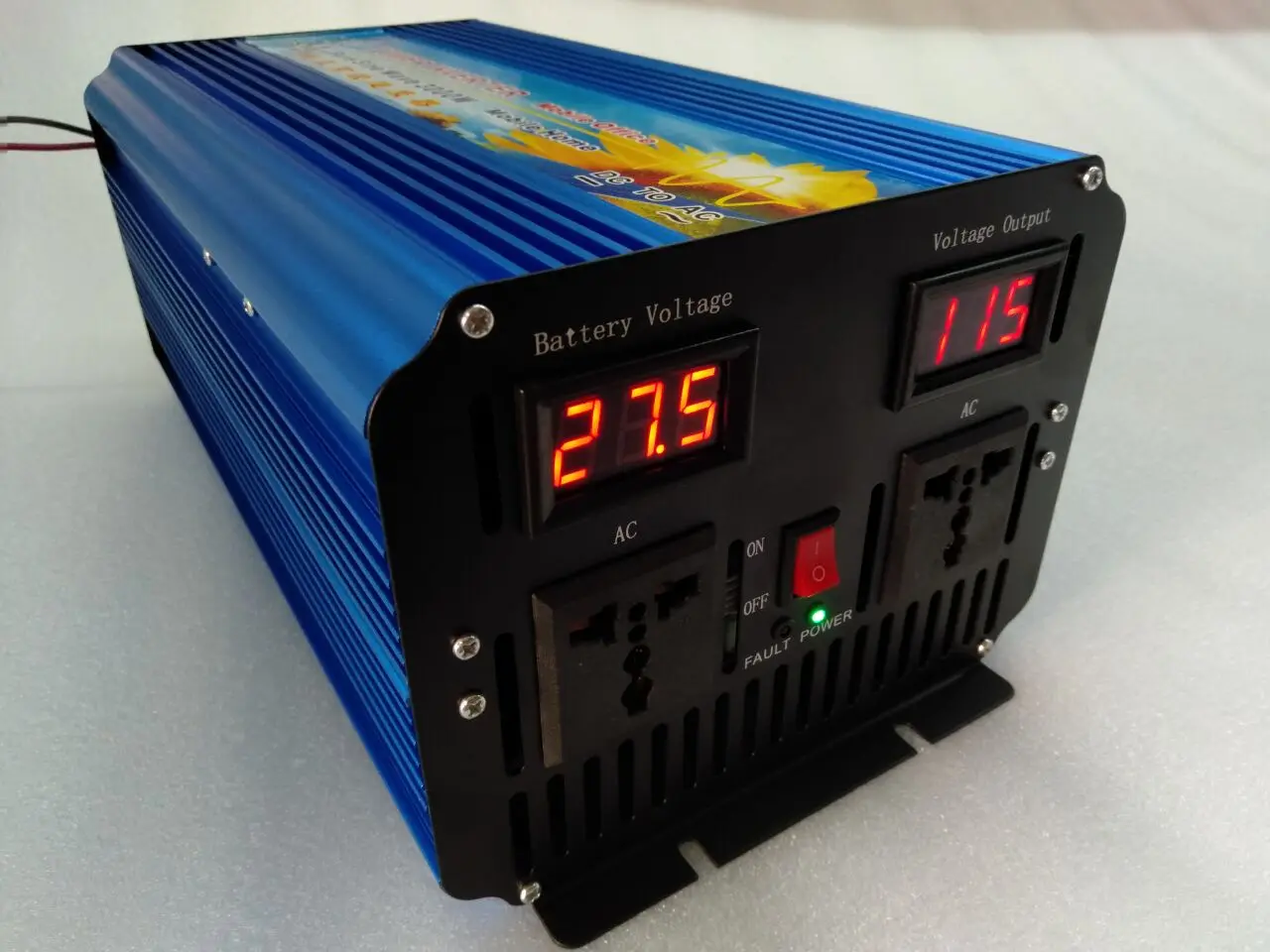 6000W DC 12V/24V/36V/48V/60V/72V to AC 100V/110V/120V 50HZ/60HZ pure sine wave inverter peak power 12000W