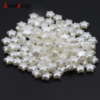 50pcs Star Shape Imitation Pearls Beads Acrylic Spacer Beads For Jewelry Making Necklace 11mm Loose Beads DIY Bracelet