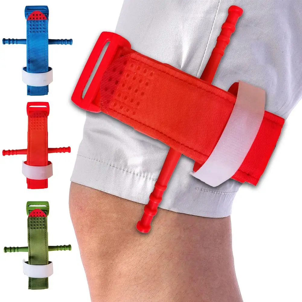 Outdoor Tourniquet Survival Camping Rescue Rapid Hemostatic Control Emergency Tourniquet Buckle Band For First Aid Life Saving