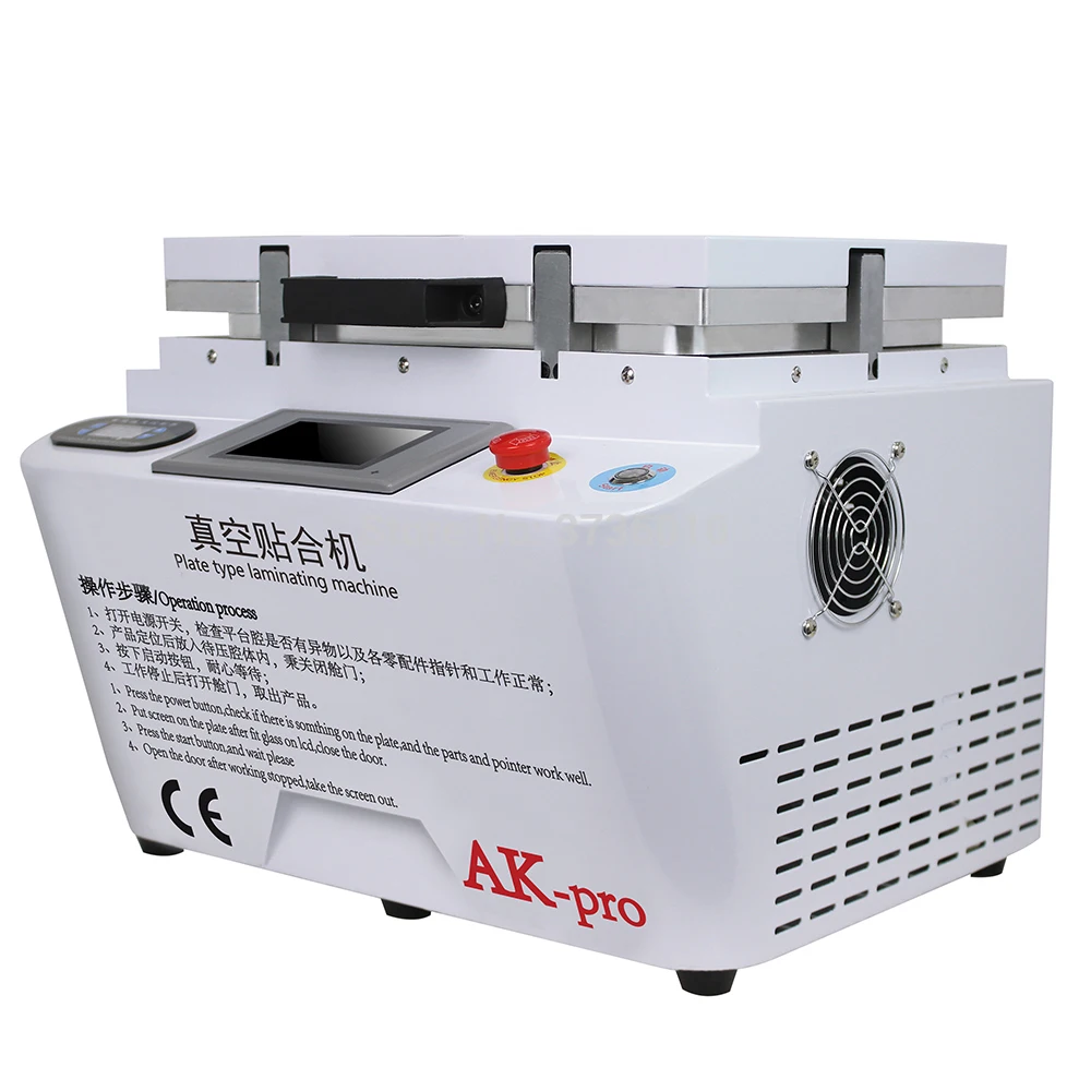 

HZ-AK-pro Vacuum Automatic OCA Laminating Machine for Iphone for Samsung LCD Glass Oca Polarizer Film Laminating No Bubble
