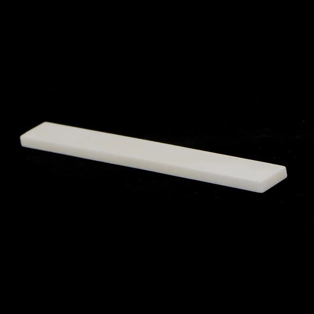 10x BLANK BONE Saddle Guitar 85x3.5x10mm Luthier Nut Bridge