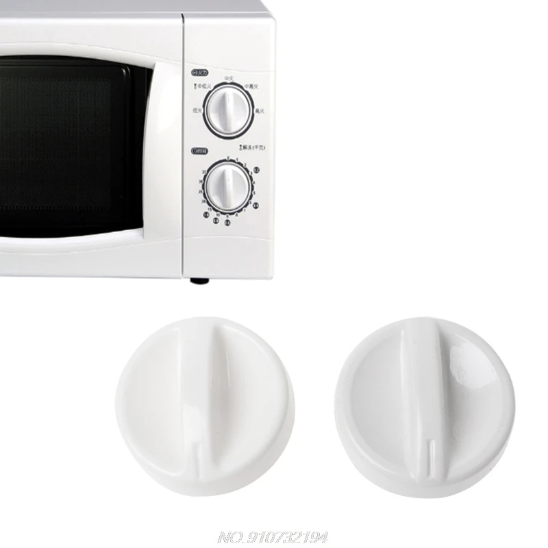 Horno microondas Universal, carrete de plástico, perilla giratoria, temporizador, interruptor de Control, nuevo N17 20, 2 uds., envío directo