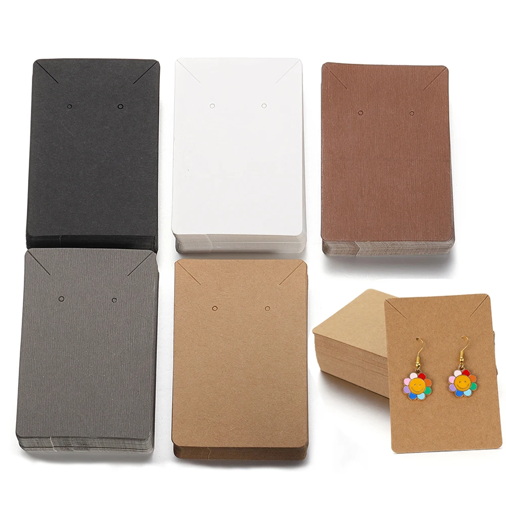 50pcs Earrings Necklaces Display Cards