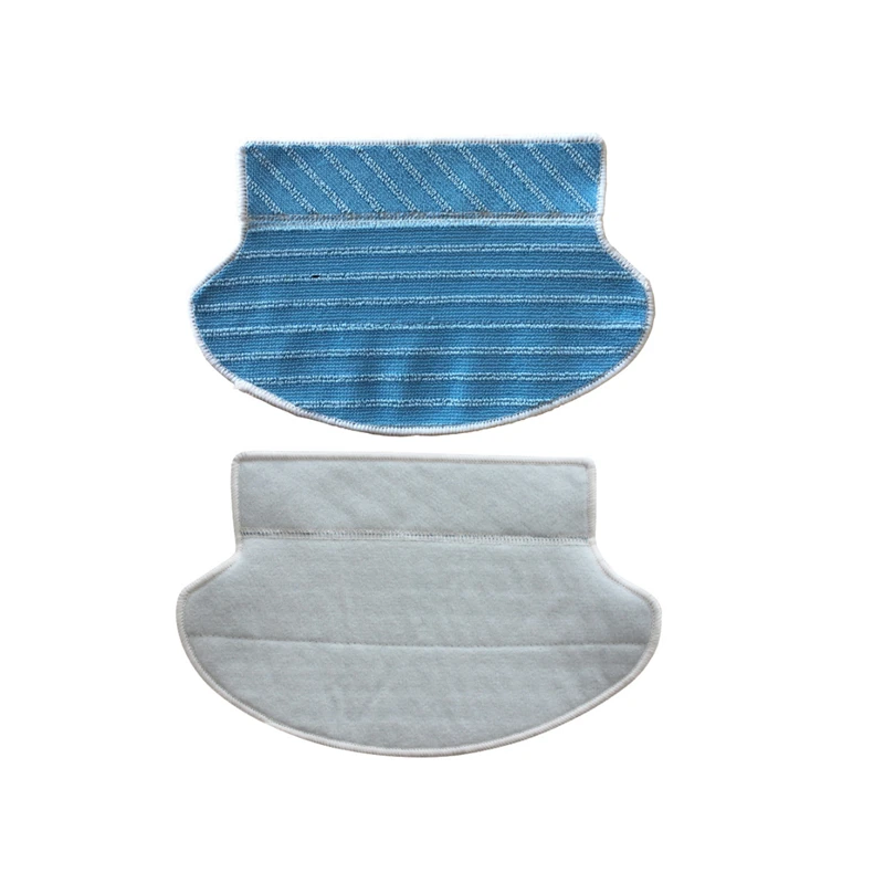 2pcs/lot Robot Vacuum Cleaner Mop Cloth Rags for AMIBOT Flex H2O Connect Robotic Vacuum Cleaner Spare Parts Accessories