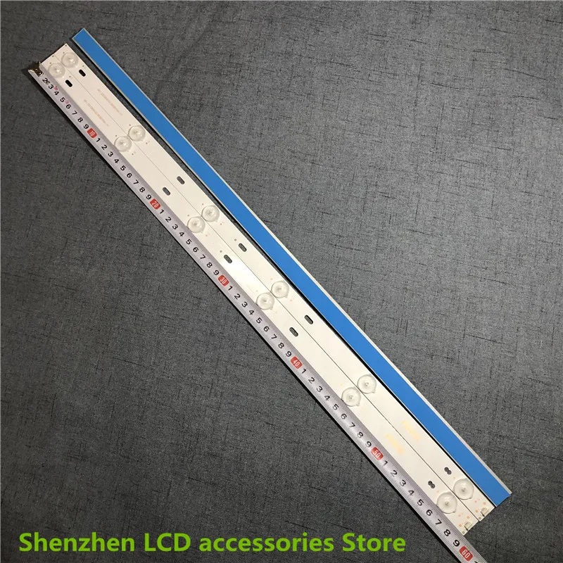 FOR 590MM  6V  6LED  aluminium 100%new  for  32 inch use   LCD TV maintenance  Hisense Changhong Konka LED backlight strip