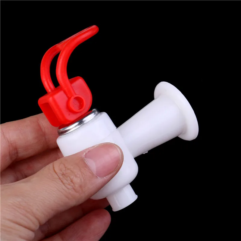 1 PC Push Type Plastic Water Dispenser Faucet Tap Replacement Home Essential Drinking Fountains Parts Bibcocks Accessories