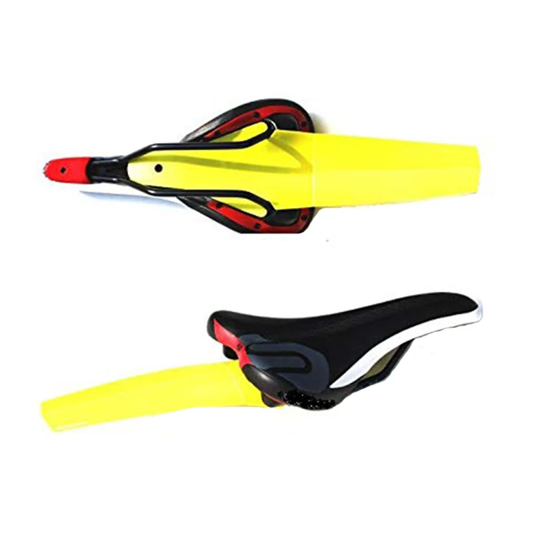 Bike Seat Fender Saddle Mud Guard Ass Removable Rear Cushion Mountain Bicycle Wings Fenders Wings Rack Mud Guard Accessories