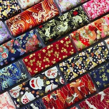 Bronzed Flower Pattern Fabric 1