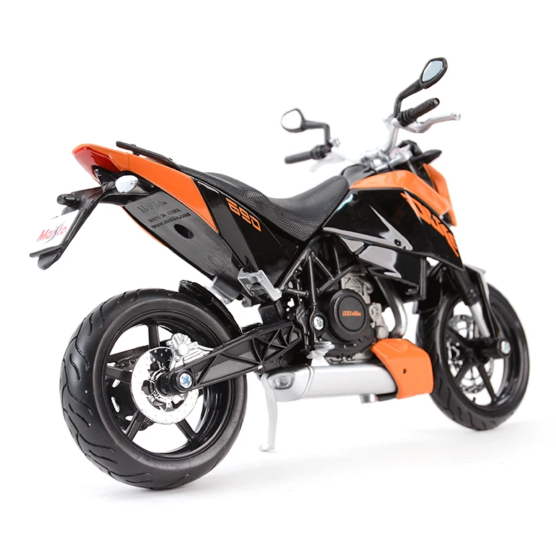 Maisto 1:12 KTM 690 Duke Orange Die Cast Vehicles Collectible Hobbies Motorcycle Model Toys