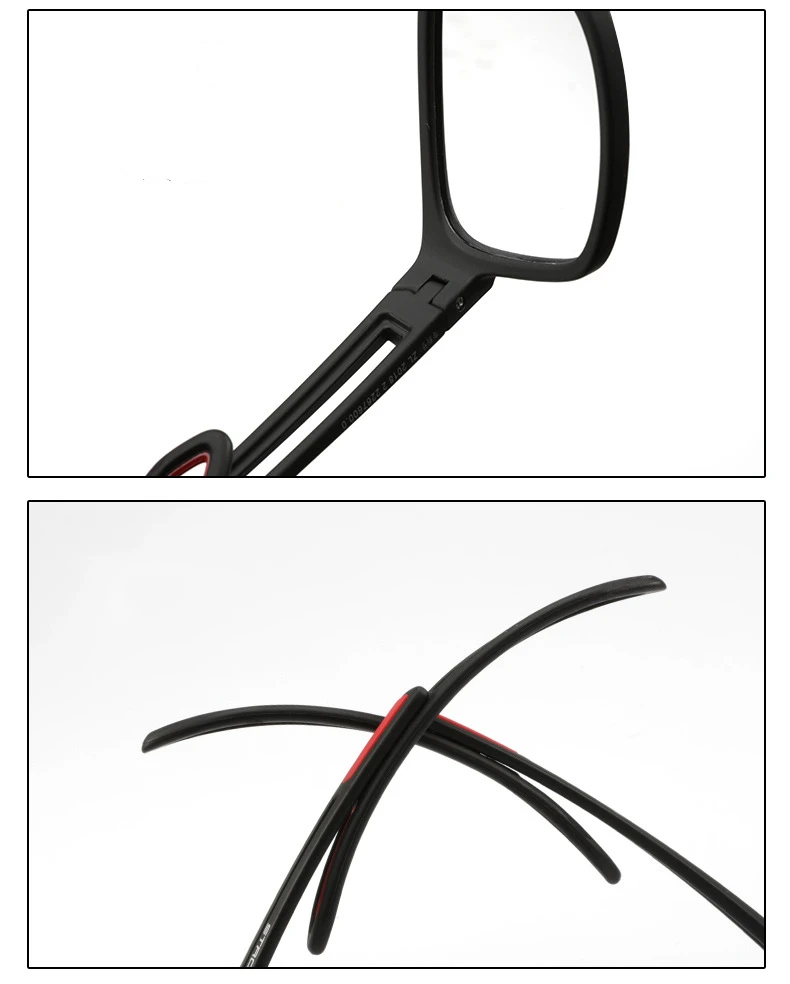 Männer Und Frauen Mode Im Freien Reiten TR90 Brille Nicht-Slip Myopie Basketball Sport Brille Super Licht Und Komfortable YD1927 – Detail 12
