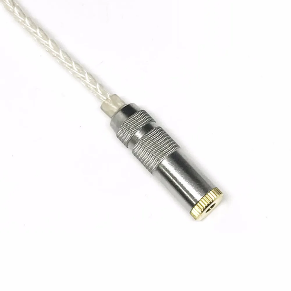 Thouliess 2.5mm TRRS  Blanced To 3.5mm Adpter 8 Core Silver Plated Audio Cord  Cable for Astell&kern AK240 AK380 AK320