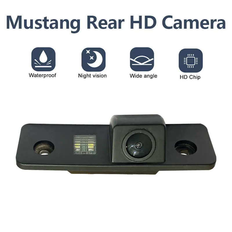 Car rear View Camera For Ford Mustang GT CS 2010 2011 2012 2013 2014 CCD Full HD Night Vision Reversing Camera Waterproof