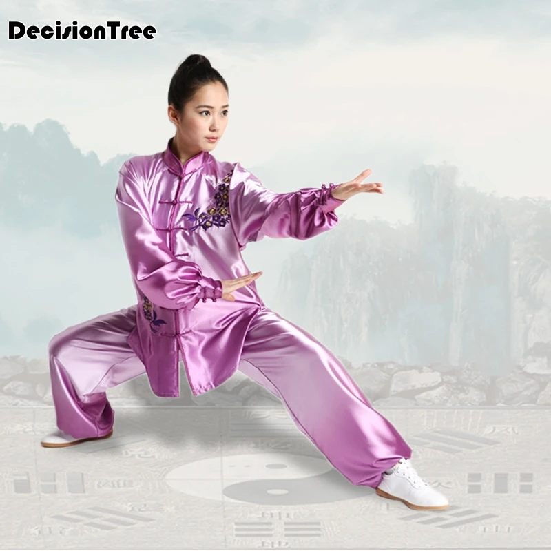 2023 woman tai suit kung fu performance clothing wushu clothing martial art uniforms wing chun suit comfortable yoga set