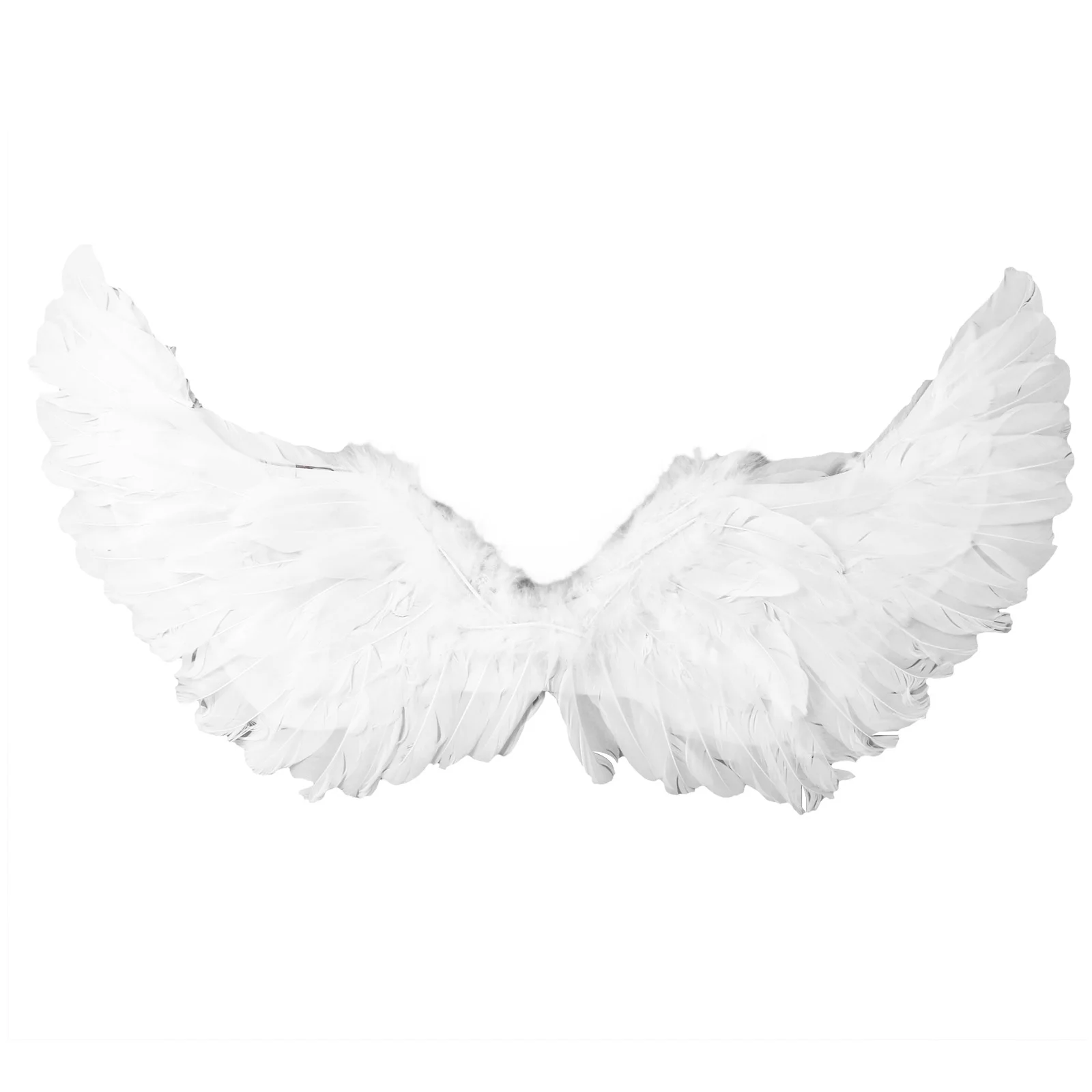 Fashion White Swallow Shape Angel Feather Wings Magic Wand for Cosplay Costume Stage Performance Masquerade Carnival Holiday