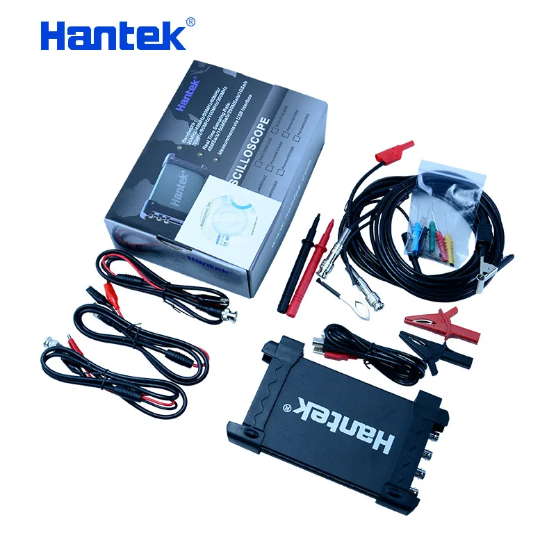 Hantek 6254BE Digital oscilloscope 250MHz Bandwidth Automotive Oscilloscopes Car-detector 4 Channels 1Gsa/s USB PC Osciloscopio