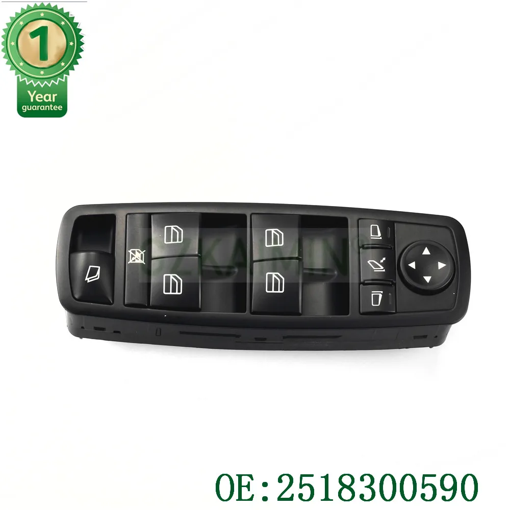 

TOP QUALITY OEM 2518300590 Window Master Switch For Mercedes GL R Class ML350 W251 X164 GL450 R350 No. A251 830