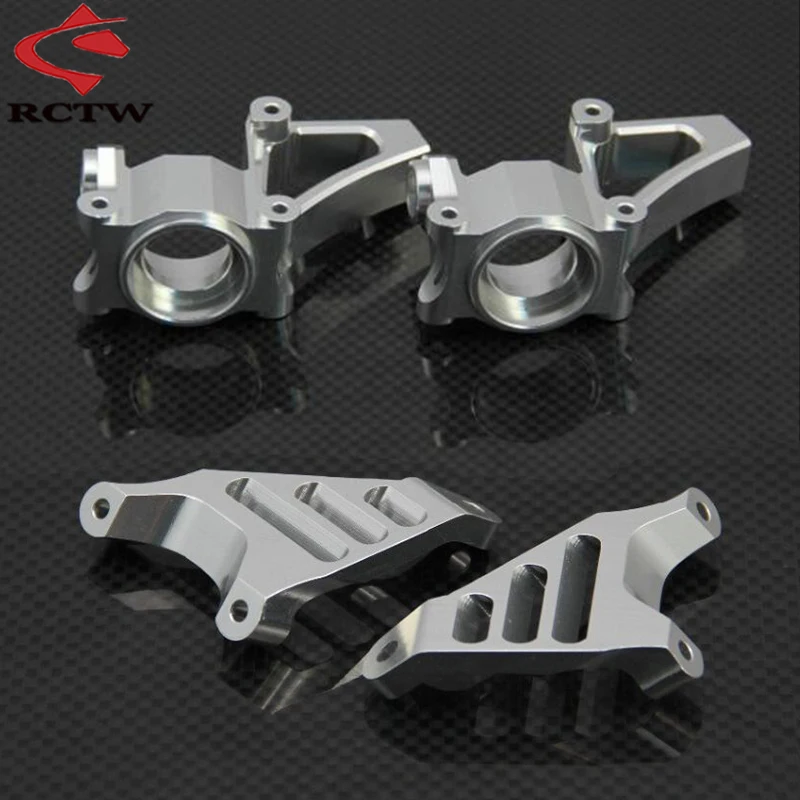 

CNC Metal Front & Rear Hub Carrier Kit for 1/5 GTB Racing Hpi Rofun Baha Km Rovan Baja 5b 5t 5sc Truck Spare Toys Parts