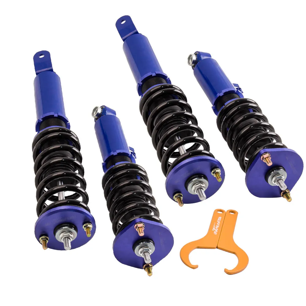 MaXpeedingrods Coilovers Adjustable Shock Absorbers For Nissan 300ZX Z32 90-96 Coilovers Suspension Shocks Springs Kit