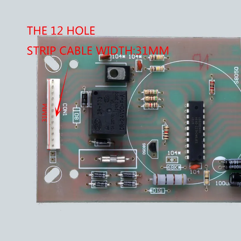 เครื่องกรองน้ำคอมพิวเตอร์ Board Control จอแสดงผล12 Pin Pure น้ำอุปกรณ์เสริม24V จอ LCD หน้าจอแนวนอนแผ่น