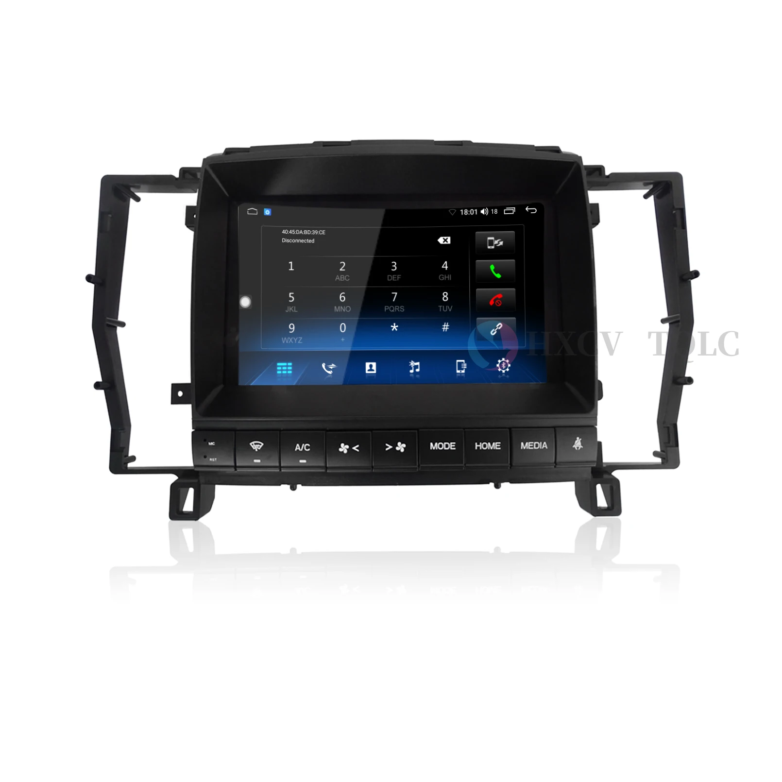 HXCV Smart Car radio for Toyota Crown 12 car stereo with gps navigation 4G Android car radio bluetooth DAB+ Carplay 2003- 2008