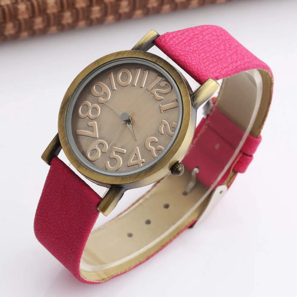 Fashion Vintage Women Watches Womage Brand Watches Leather Strap Quartz Watch Ladies Wristwatch Relogio Feminino reloj mujer