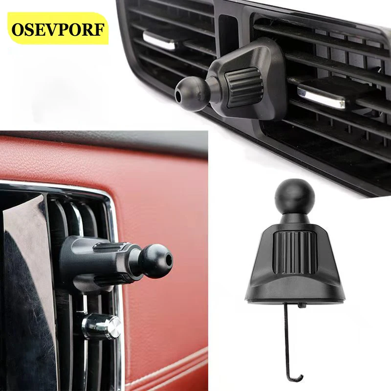 Car Air Vent Clip Ball Head Phone Holder Base Support Magnetic Suction Gravity Stands Accessories Car Cellphone Charger Bracket